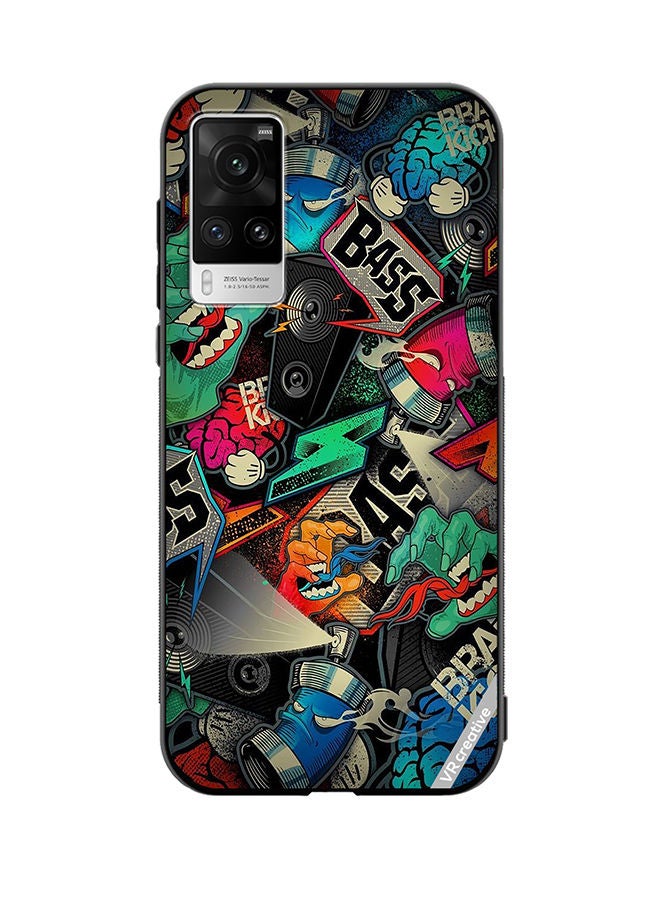 VR CREATIVE Protective Case Cover For Vivo X60 Pro Multicolor Design - Image 1