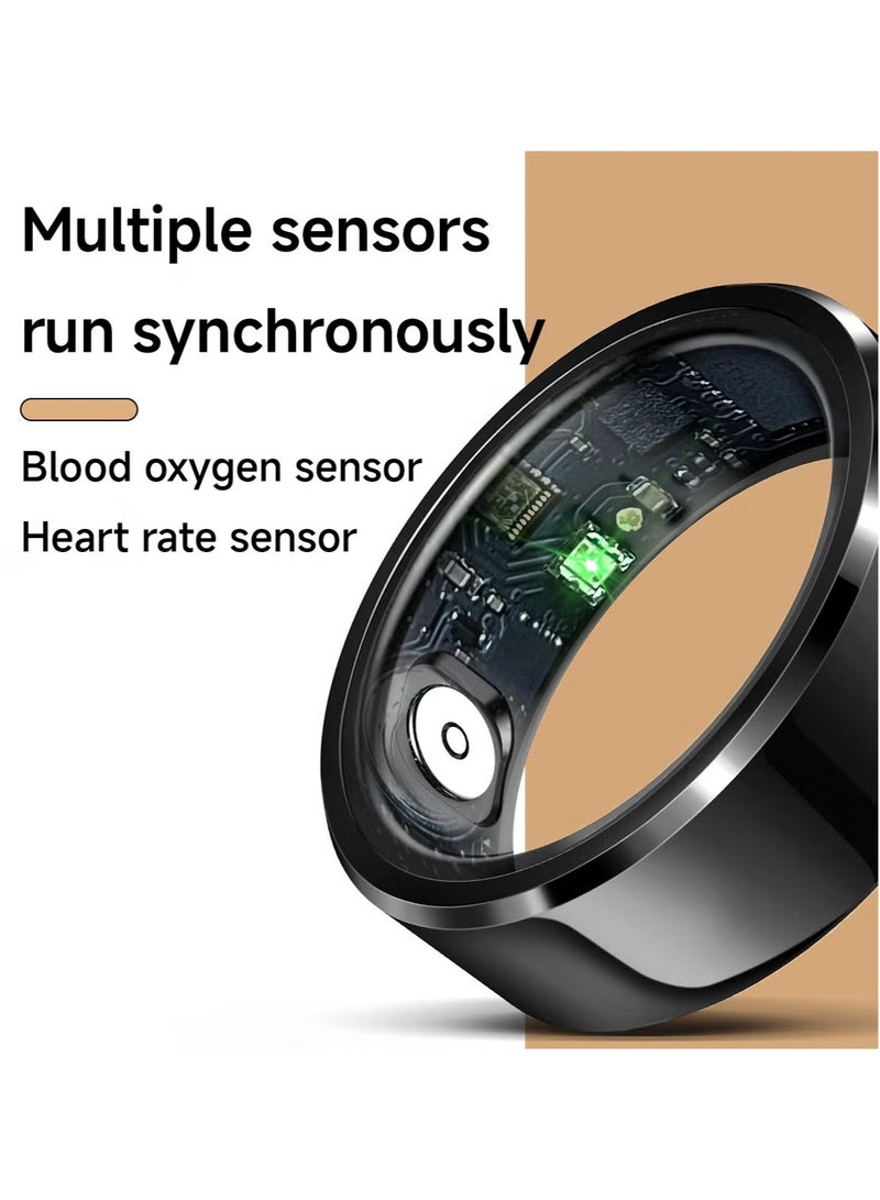 Smart ring heart rate,  sleep monitoring and tracking ring IP68 waterproof health size:11  - Image 4
