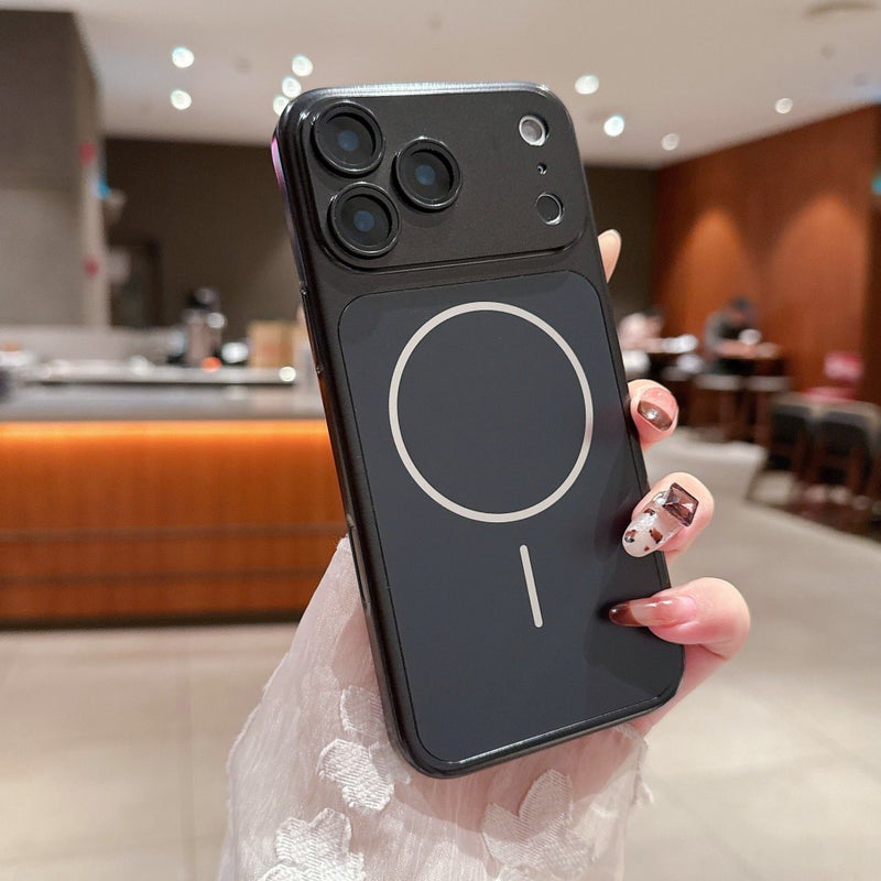 غلاف هاتف مغناطيسي فاخر من الصحراء الذهبية لـ iPhone 16 Pro مضاد للصدمات ومقاوم لبصمات الأصابع - Image 4