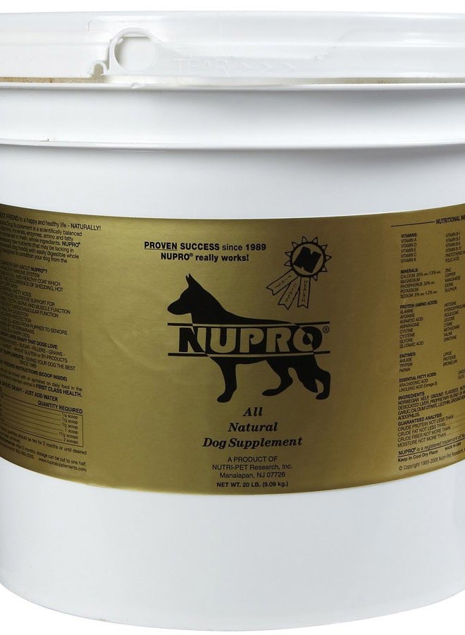 NUPRO SUPPLEMENTS 330015 All Natural Dogs Supplements for Pe