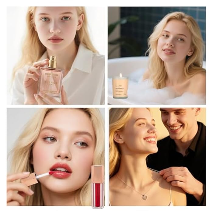 RA ROSA ACCA Christmas Gifts for Women, Orange 33 Pcs Facial Kit, Skin Care Gift Set, Self-Care Kit, Spa & Bath & Body Basket Gift, Beauty Bag Set, Collagen Gel Mask, Pampering Kit, Birthday Gift, Mother Day - Image 4