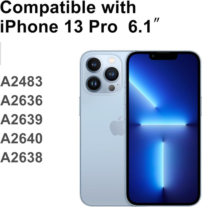 LL TRADER Screen Replacement for iPhone 13 pro 6.1" LCD Retina FHD Display COF Touch Screen Digitizer with Repair Tool Kits, Waterproof Tape, Screen Protector (Truetone programable) 2025 USA1 - Image 2