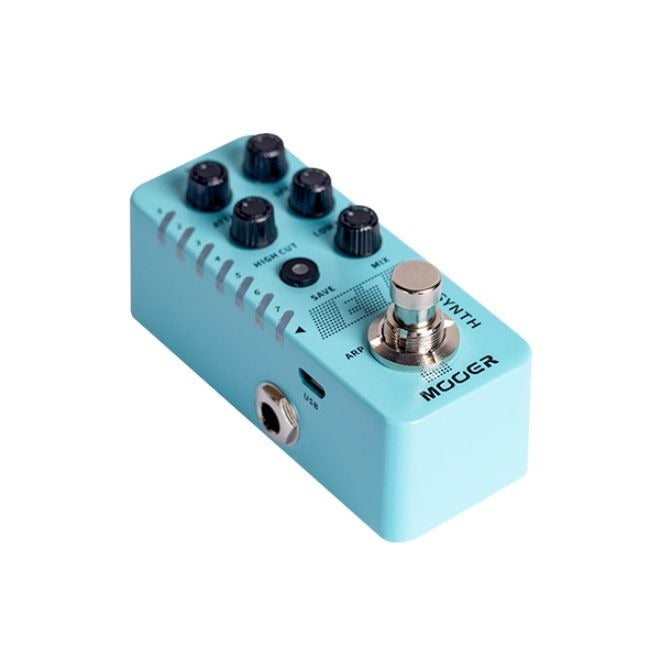MOOER E7 Synth Polyphonic Guitar Synthesizer Pedal with Arpeggiator USB Firmware Upgrade - Image 3