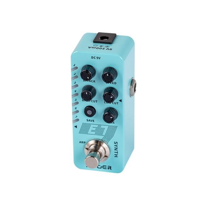 MOOER E7 Synth Polyphonic Guitar Synthesizer Pedal with Arpeggiator USB Firmware Upgrade - Image 2