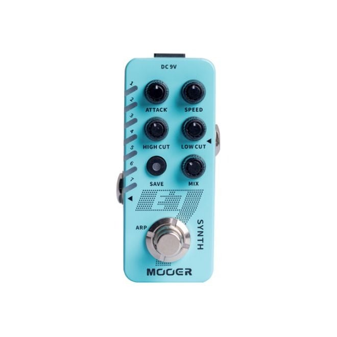 MOOER E7 Synth Polyphonic Guitar Synthesizer Pedal with Arpeggiator USB Firmware Upgrade - Image 4