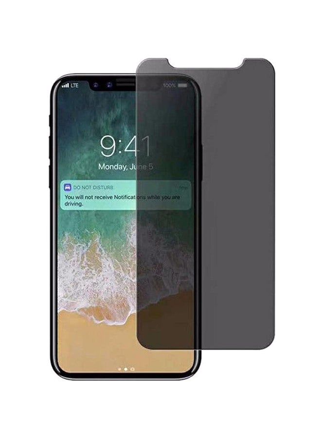 vesus 5D Tempered Glass Screen Protector For Apple iPhone X Clear