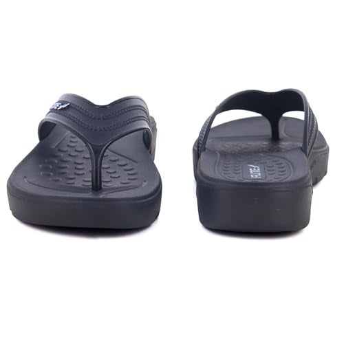 FLITE Women’s Flip-Flops FL-498 | Black Wedge Slippers for Women | Comfortable Casual Sandals | Lightweight Stylish Slip-Ons (Black, UK, UK Footwear Size System, Adult, Women, Numeric, Medium, 6) - Image 3