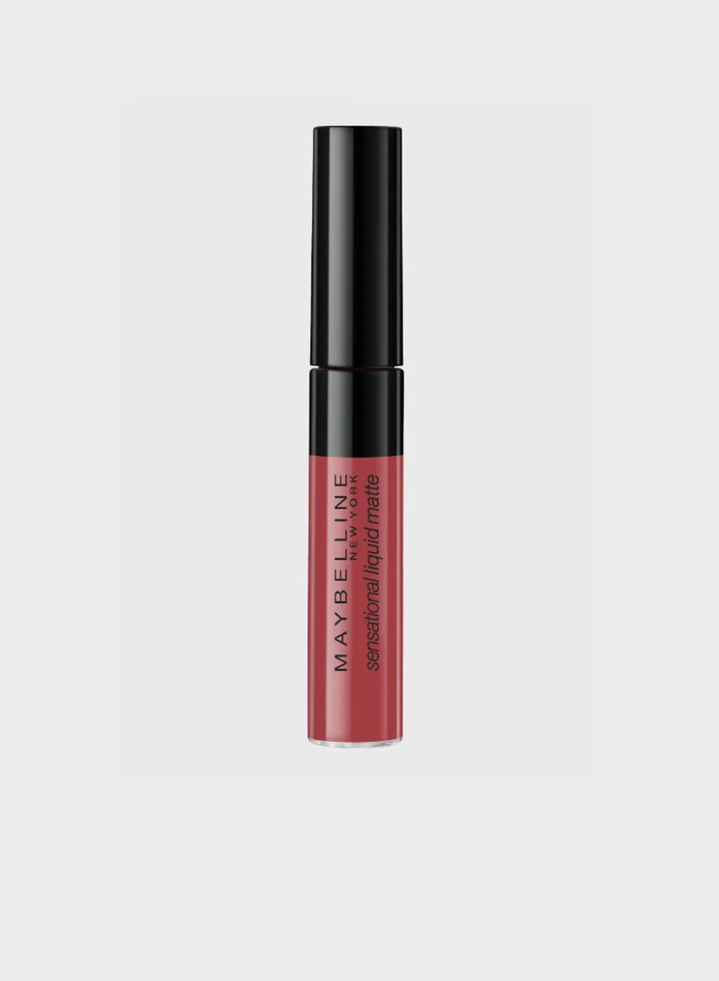 MAYBELLINE NEW YORK Sensational Liquid Matte Lipstick 08 Sensationally Me