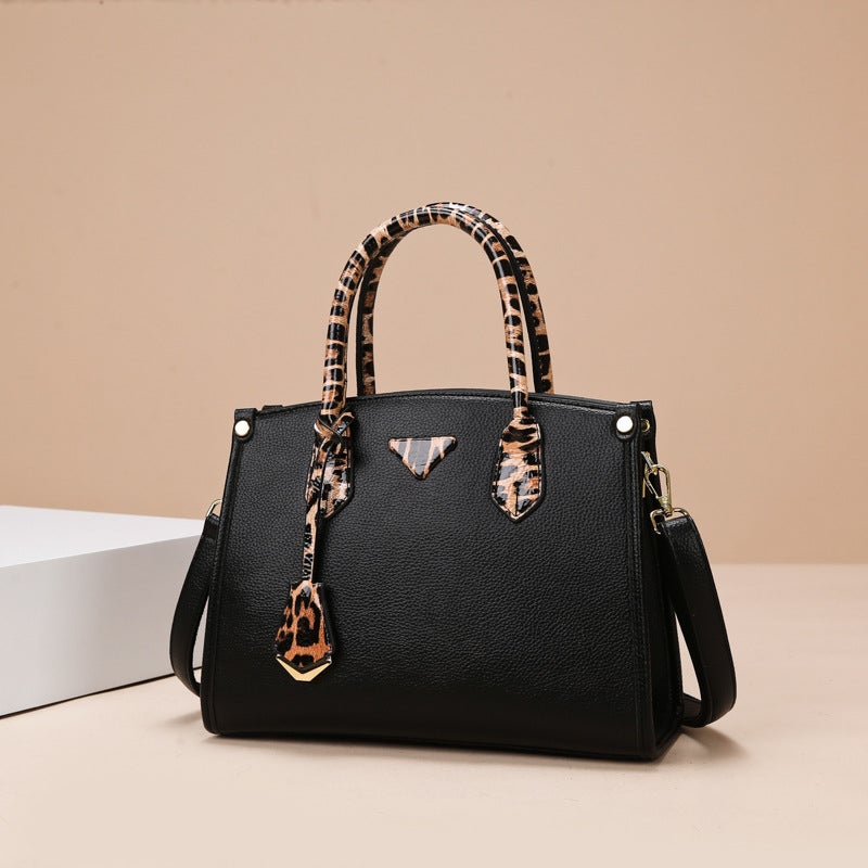 Multi-Compartment Bag 2024 Autumn Fashion Simple Handbag Retro Women'S Bag Large Capacity High-End Sense - Image 2