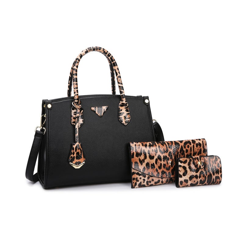 Multi-Compartment Bag 2024 Autumn Fashion Simple Handbag Retro Women'S Bag Large Capacity High-End Sense - Image 1