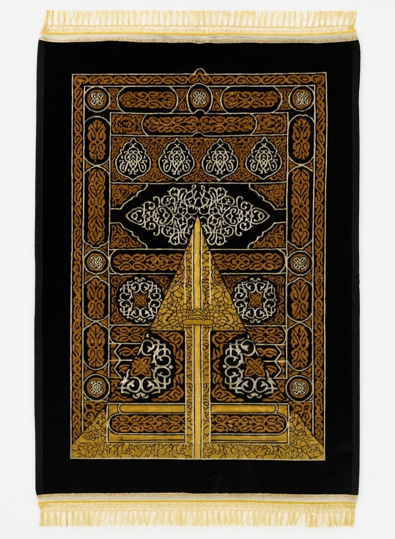 فابينني سجادة صلاة مخملية توب مانعة للانزلاق مطبوعة 80x120 سم  - Image 1