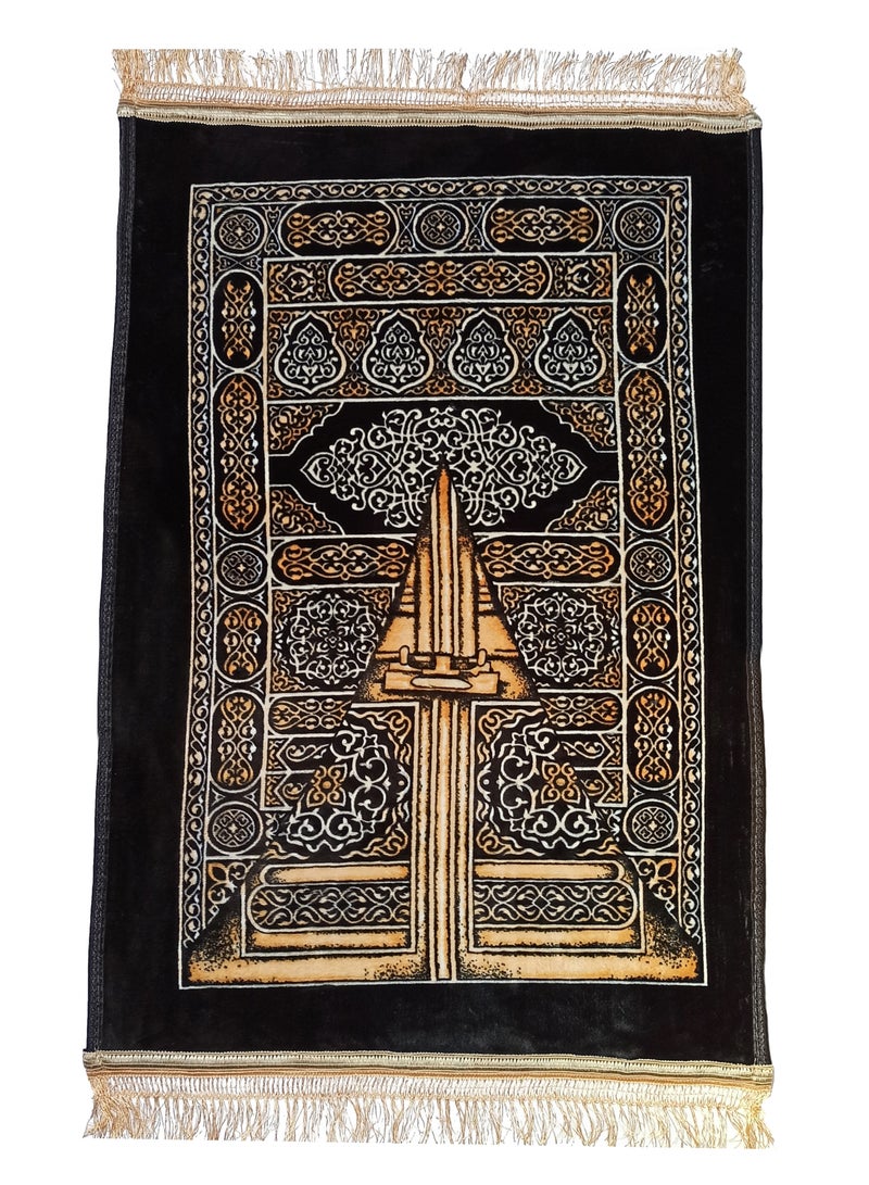 فابينني سجادة صلاة مخملية توب مانعة للانزلاق مطبوعة 80x120 سم  - Image 5