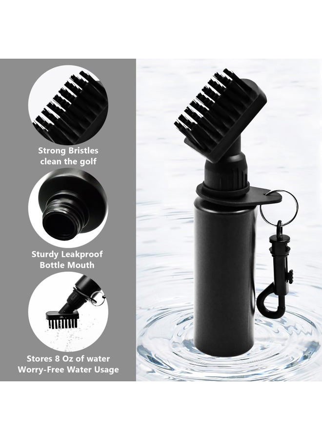 Zalaxt Pro Golf Club Brush Cleaner, Golf Water Brush with Retainer Clip and Squeeze Water Bottle with Squeeze Water Bottle Holds 4 Ounces of Water, Golf Club Cleaning Kit, Best Golf Gifts for Men - Image 2