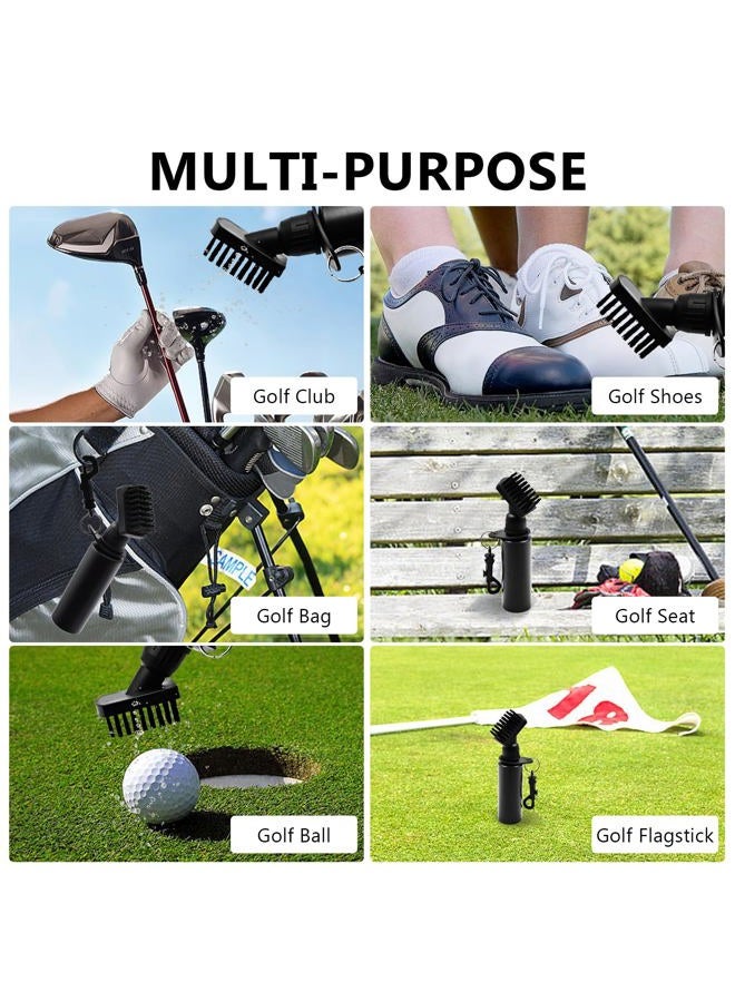 Zalaxt Pro Golf Club Brush Cleaner, Golf Water Brush with Retainer Clip and Squeeze Water Bottle with Squeeze Water Bottle Holds 4 Ounces of Water, Golf Club Cleaning Kit, Best Golf Gifts for Men - Image 5