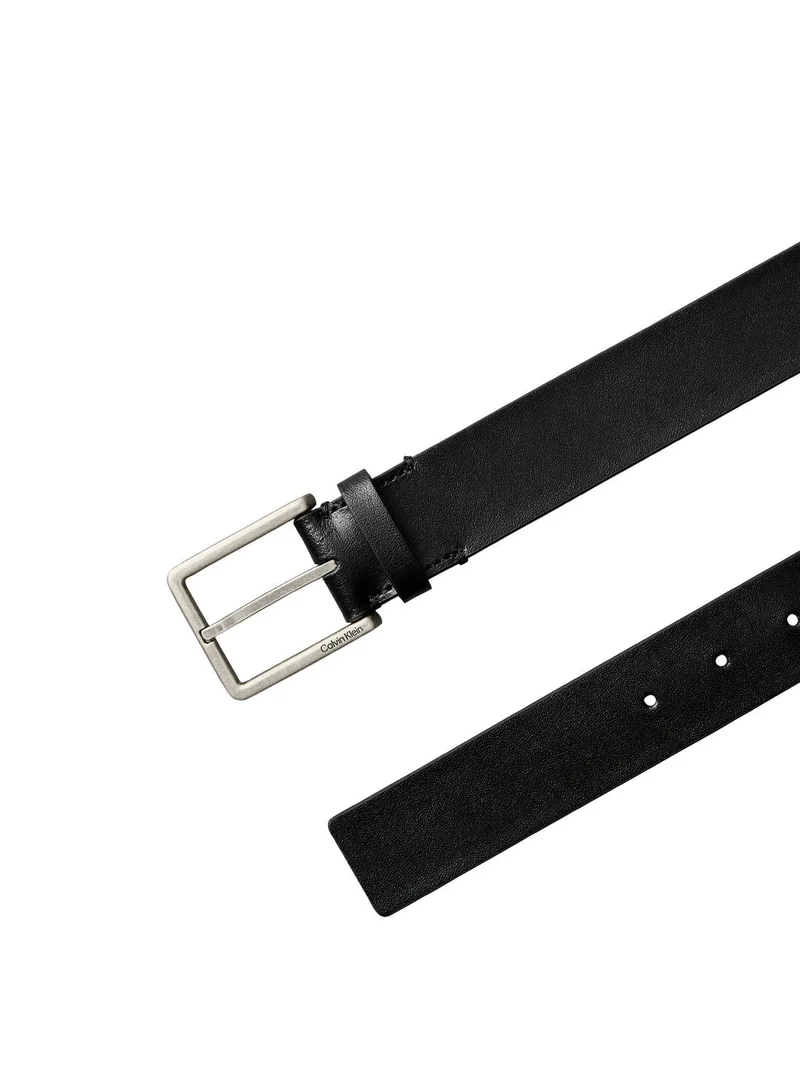 CALVIN KLEIN Full-Grain Leather Belt