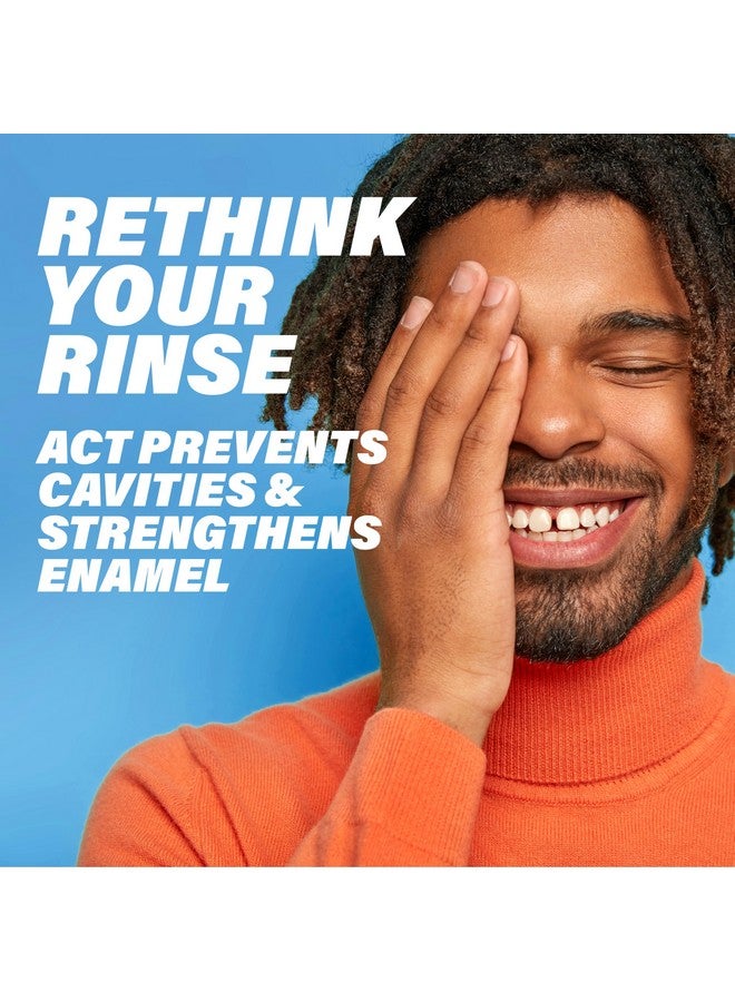 ACT Total Care Zero Alcohol Anticavity Fluoride Mouthwash 33.8 fl. oz. Fresh Mint - Image 3