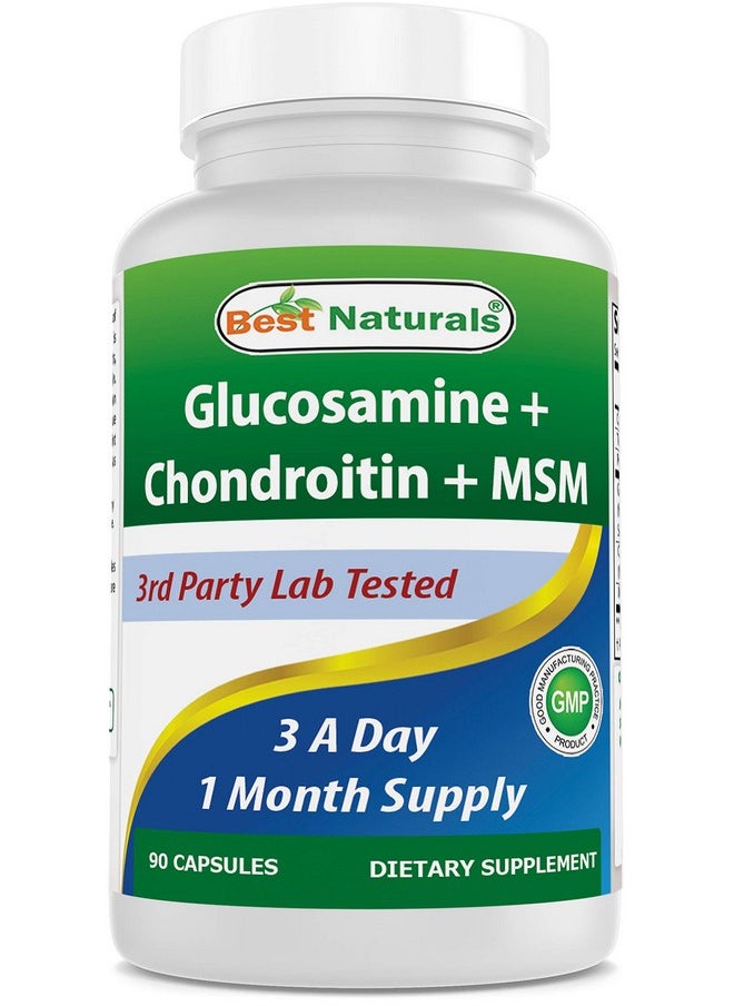 Best Naturals, Glucosamine Chondroitin MSM Supplements, 2600 mg per Serving, 90 Capsules (90 Count (Pack of 1)) - pzsku/Z41689DF99F3E1C87CD7BZ/45/_/1739882760/ba9590b5-7438-4569-b986-8122daaed287