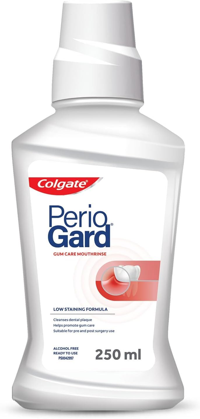 Colgate غسول فم كولجيت بيريوقارد - 250 مل (عبوة من 3) + (ضوء LED USB مجاني) - Image 2