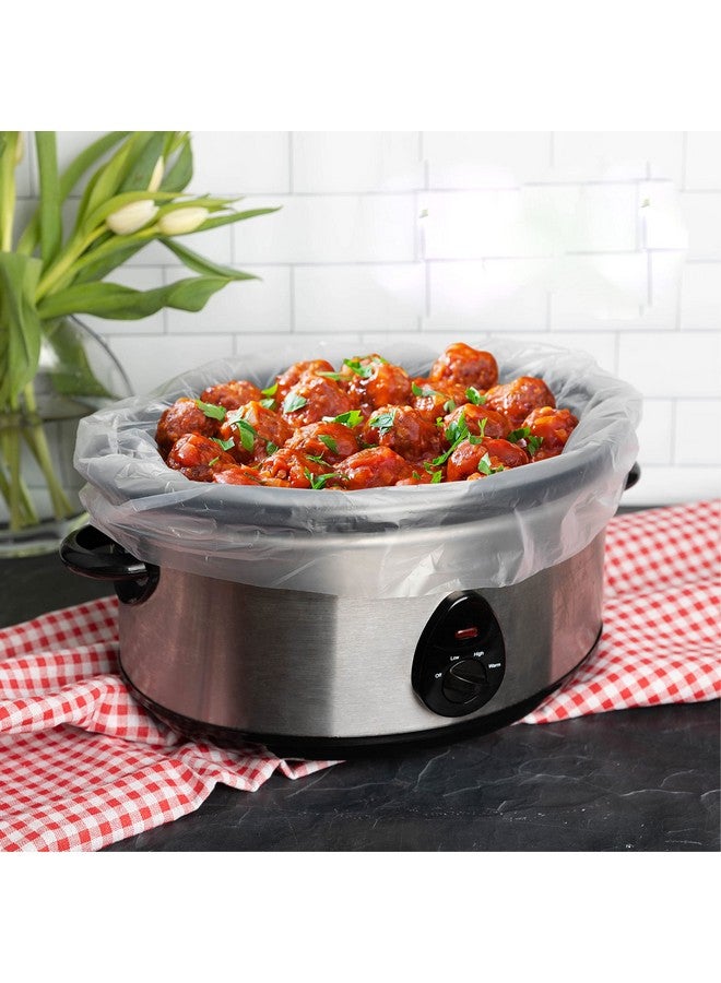 Party Bargains Party Bargains 30 Bags Slow Cooker Liners - Fits 7-8 Quarts, 21 x 4 x 13 Inches, 4" Wide Gusset, X-Large Crock Pot Liners, Multi Use Cooking Bags, Sous Vide - Image 5