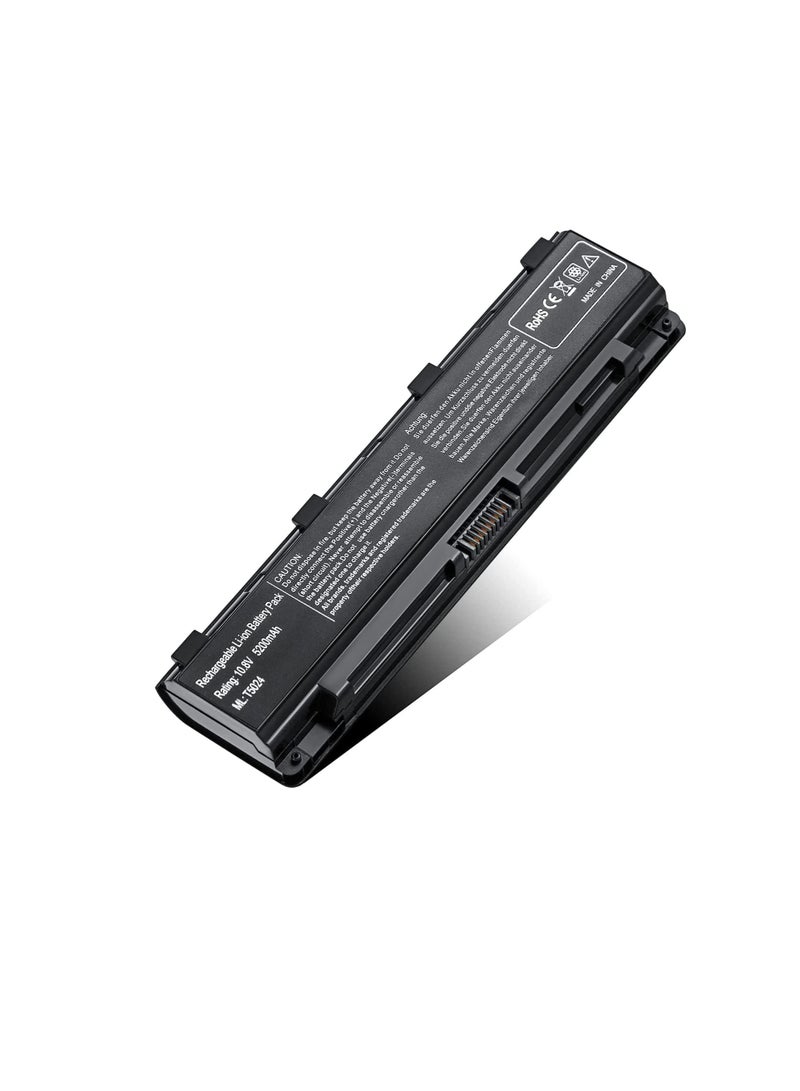 Terabyte بطارية لابتوب بديلة لتوشيبا PA5024U-1BRS PA5026U-1BRS PA5025U-1BRS PABAS260 PA5023U-1BRS PABAS262 PA5027U-1BRS ساتلايت C850 C855 L850 P850 PABAS259 - أداء عالي [6 خلايا/4400mAh/48wh] - Image 1