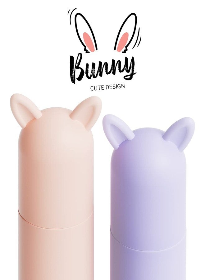 ELETIUO 2 Pack Case for Apple Pencil 1st Generation,Cute Soft Silicone Skin Cover Sleeve Accessories Compatible with iPad Pro 9.7"/10.5"/12.9",Pink&Purple - Image 2