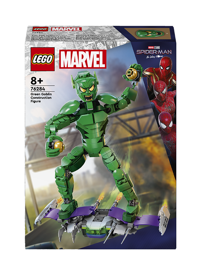 LEGO Super Heroes Green Goblin Construction Figure 76284 (471) Pieces  - Image 2