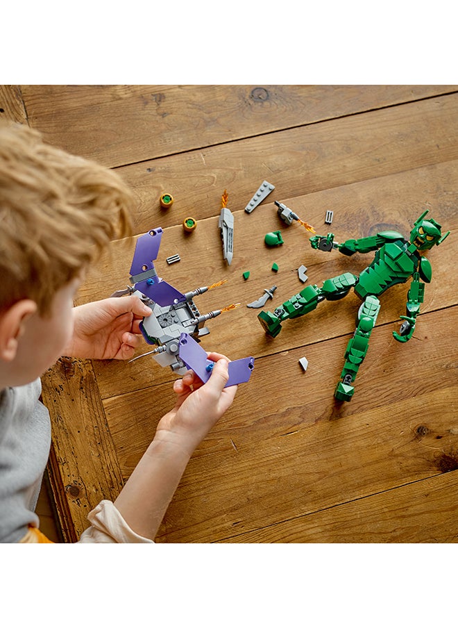 LEGO - 76284 شخصية بناء غرين جوبلين من مارفل، لعبة بناء يمكن تحريكها للأطفال مع طائرة شراعية وقنابل قرع، هدية للأولاد والبنات الذين تتراوح أعمارهم بين 8 سنوات فما فوق (471 قطعة) - Image 1