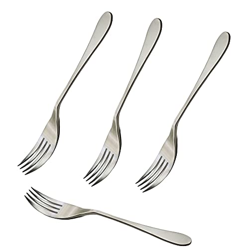 Knork Lite stainless steel, 4 Piece Set, Dinner Knork Fork (Open Stock), Matte Brushed Finish - Image 1