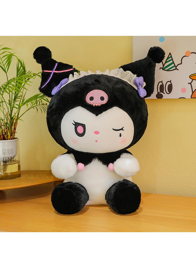 general 1 Pcs Sanrio Plush Toys Cute Stuffed Demon Kuromi Doll Soft Anime Cartoon Plushie Home Decor Appease Girl Gift - Image 1