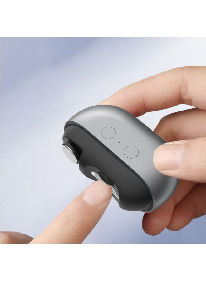 Electric Polishing & Nail Clipper 3-In-1 Multi-Functional   Safe Portable Precision Grooming - M7 - Image 4