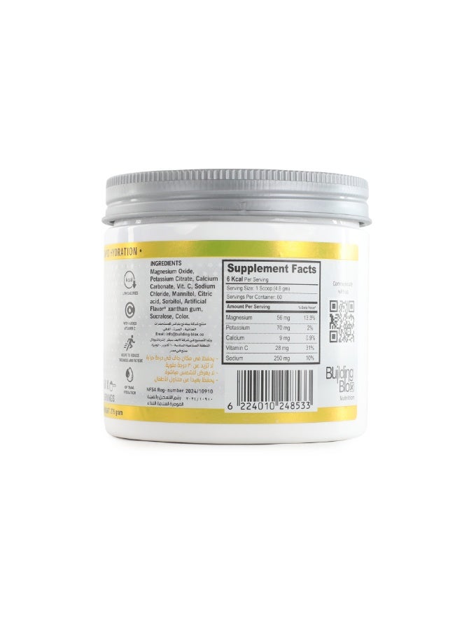 Building Blox LyteSpeed Zero - Electrolyte Powder Lemon - Image 2