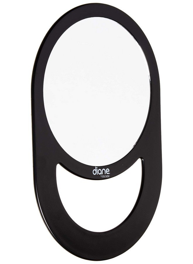 Diane Professional Quality Hand Mirror, Single Sided Hand Held Mirror With Handle For Salon, Barber, Grooming, Vanity, Shaving, And Travel, Medium, 7.5" X 11", Black - Image 4
