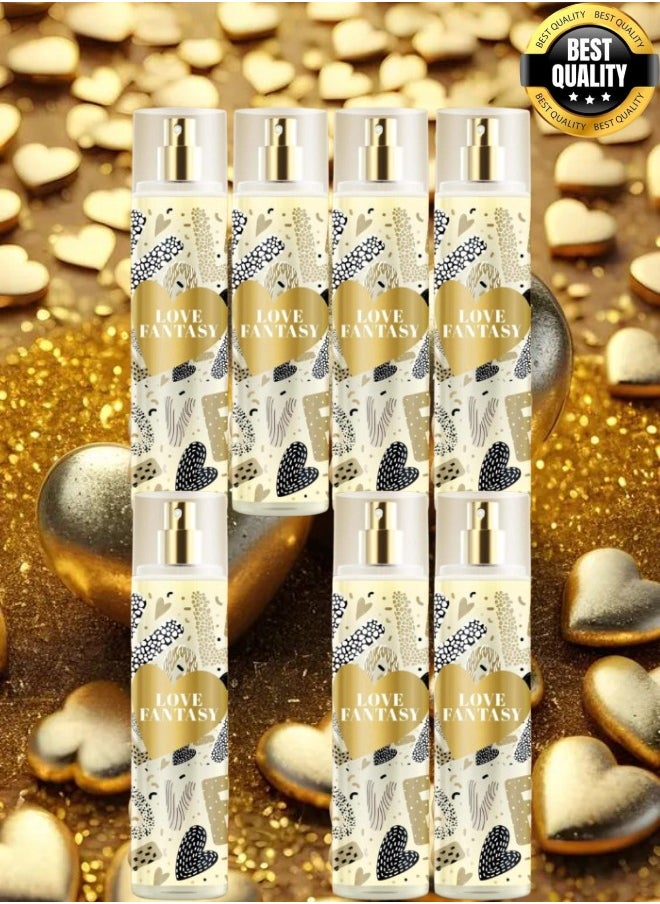 Fabiola - 7 Pieces Love Fantasy Body Mist 250ML - Image 1