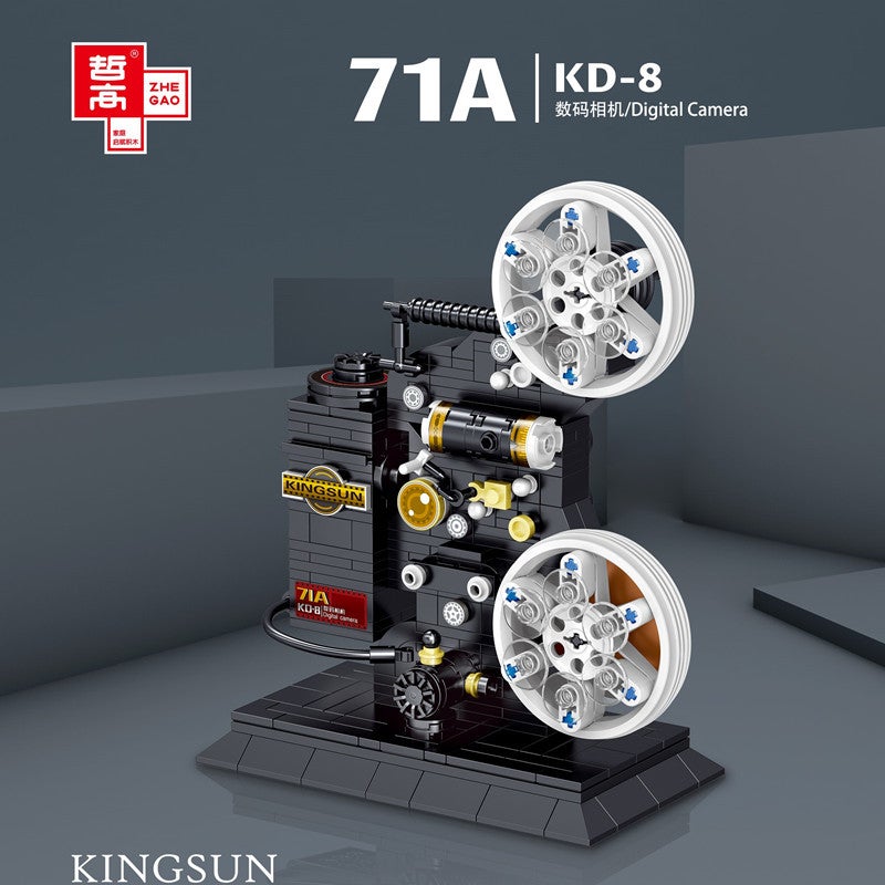 Zhegao Mini Building Blocks Creative Toys Assembled Diy Toys 00844-00909 Camera Generation - Image 3