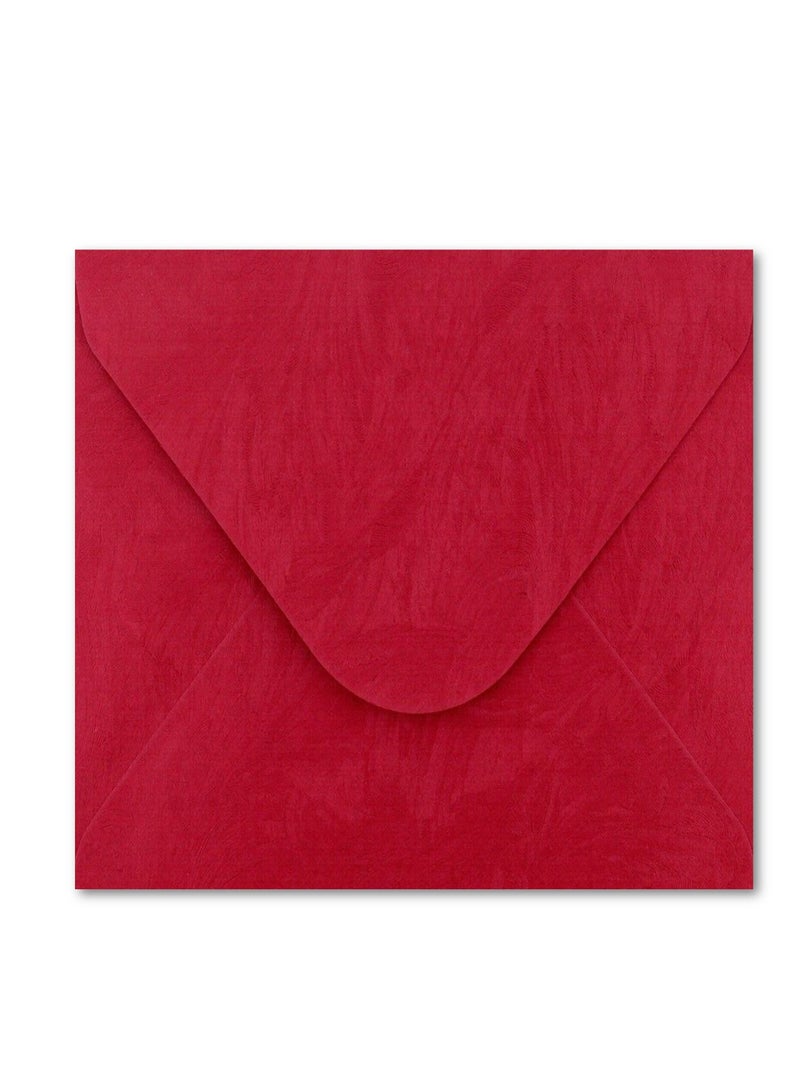 SBC 10-Piece Fancy Envelopes 14x14cm Size Assorted Colours - Image 2