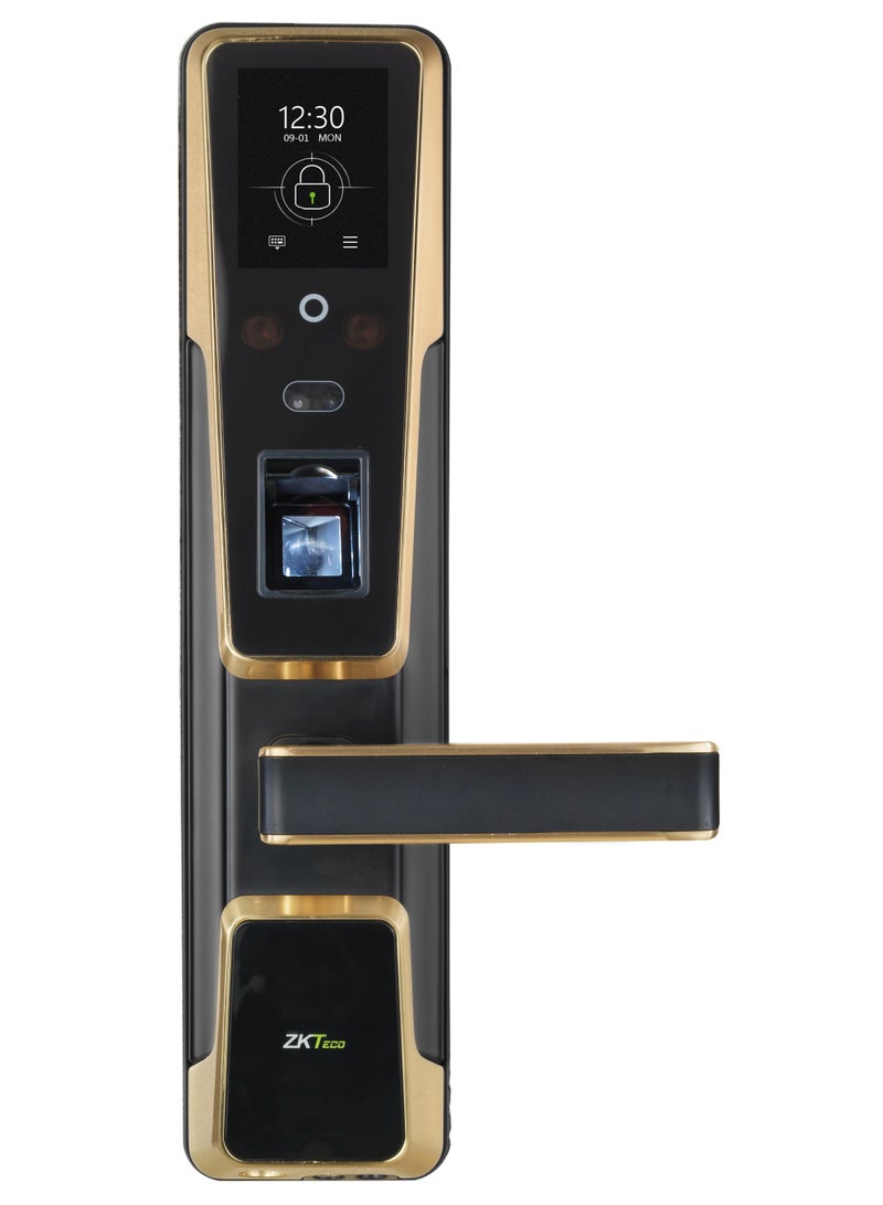 ZKTeco Smart WiFi Door Lock 5 Unlocking Methods, Fingerprint, PIN Code, App Control, Key Card, Emergency Key, Auto-Lock, Anti-Theft Security for Home & Office - Image 1