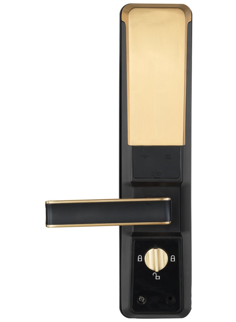 ZKTeco Smart WiFi Door Lock 5 Unlocking Methods, Fingerprint, PIN Code, App Control, Key Card, Emergency Key, Auto-Lock, Anti-Theft Security for Home & Office - Image 2