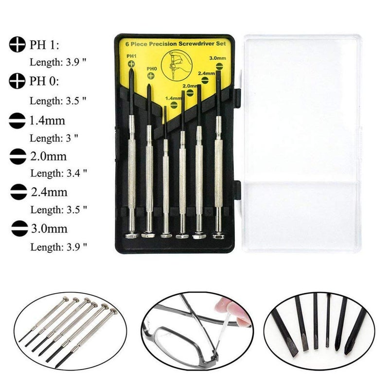 DIY Crafts DIY Crafts Design No # 2, Repair Kit, Sunglasses Eyeglasses Repair Kit, 1100Pcs Tiny Screws 5 Pairs Nose Pads+Micro Screwdriver Tweezer for Wa (Design No # 2, Repair Kit)  - Image 3