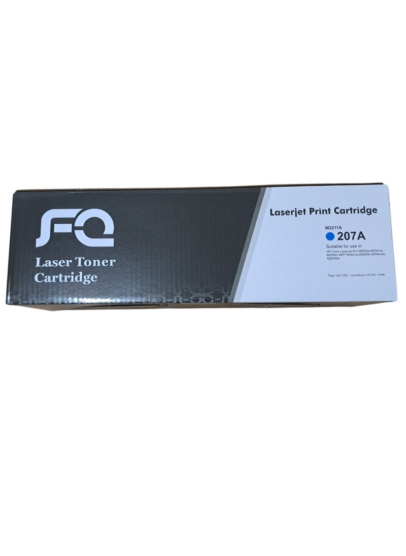 FQ 207A High yeild Toner Cartridge Compatible for HP W2210A W2211A W2212A W2213A Toner, Work for Color Pro M255dw M255nw MFP M282nw M283 Series Printers, 1 Set (with Chip)  - Image 4