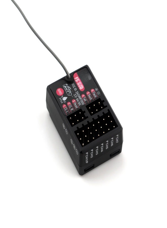 FLYSKY Receiver FS-R7D 7CH 2.4G Receiver Can Be PPM/IBUS Output for Remote Control Car - Image 1