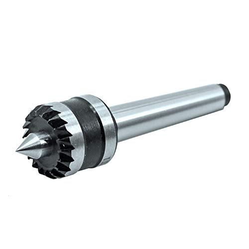 HFS(R) Woodworking Lathe Drive Center MT2 with 1-Inch Crown - Image 3