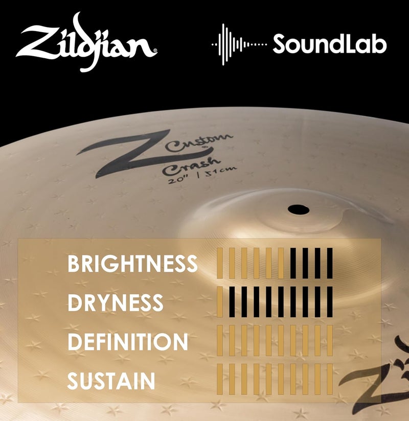 Zildjian Z Custom Crash Cymbal - 20 Inch - Image 5
