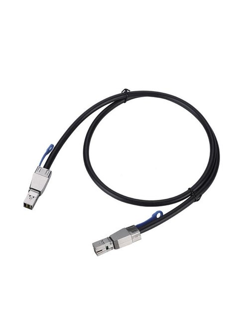 Cabledeconn MINI SAS SFF-8644 to SFF-8644 Hard Disk Server Data Sync Transmission Cable