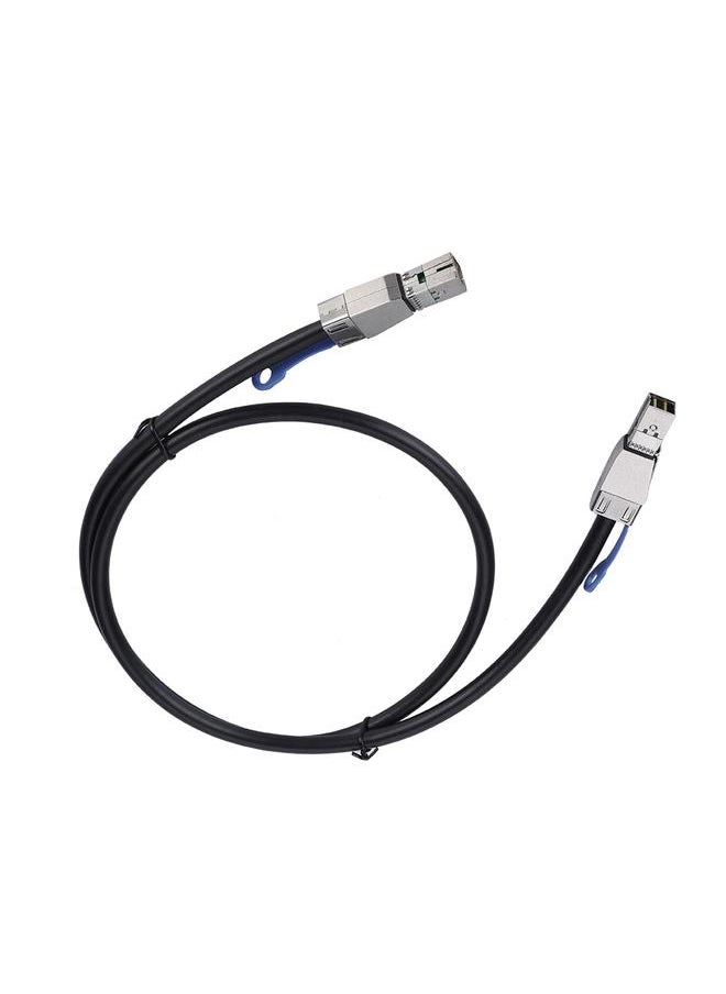 Thoraya Cabledeconn MINI SAS SFF-8644 to SFF-8644 Hard Disk Server Data Sync Transmission Cable  - Image 2