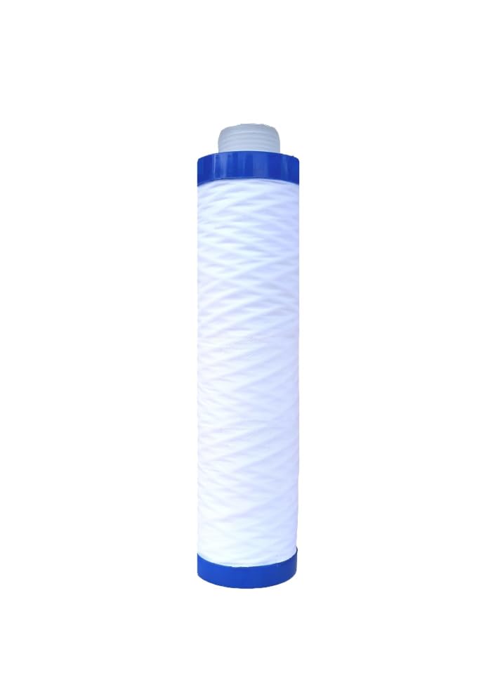 Pre Filter for Water Purifier 9 inch PP Yarn Wound Filter Threaded Candle Cartridge Compatible with AquaGuard Pre Filter LivPure Pre Filter LG and All Other Brands 1  - Image 1