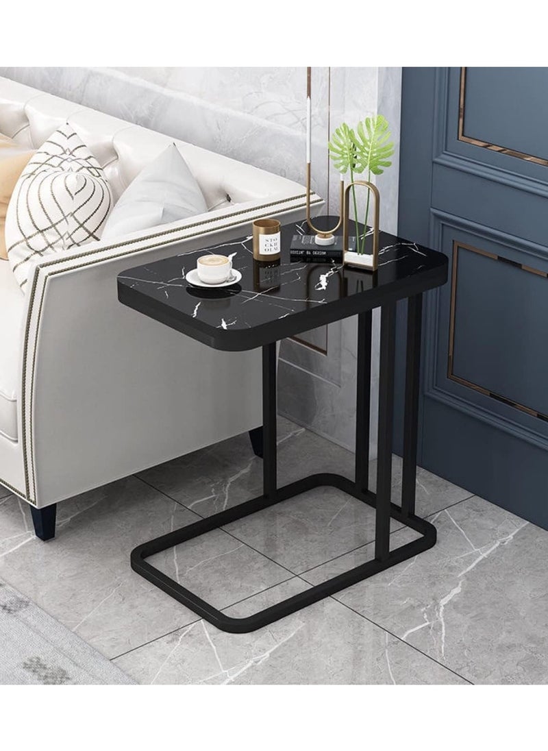 DubaiGallery - Home Sofa Table, Wooden Side Table Large Area Center Coffee Table Apartment Office Reception Room Reception Table - Image 1