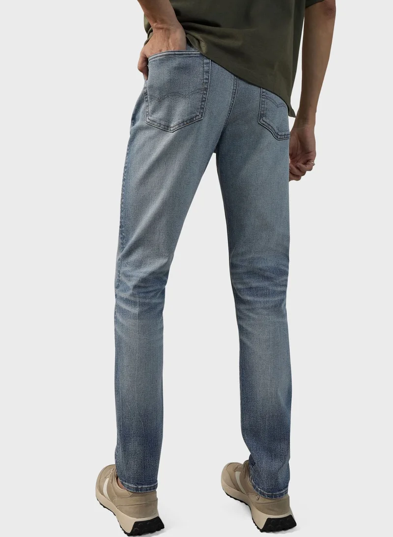 American Eagle Mid Wash Skinny Fit Jeans