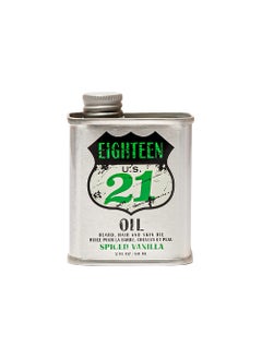 18.21 Man Made 18.21 Man Made OIL - Beard, Hair & Skin - Spiced Vanilla, 2 oz (Pack of 1) 
