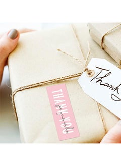 Depend Thank You For Your Order Stickers, Pink Thank You Stickers Small Business, Eye-Catching Design, Packaging For Small Business, Order, Decoration, Gifts, 2 Rolls With 240 Labels (Pink)  - Image 4