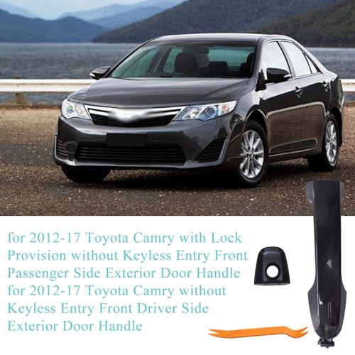 Atunee 6921106090 Outside Door Handle Front Left Driver Side Exterior Door Handle for 2012-2017 Toyota Camry -Black - Image 4
